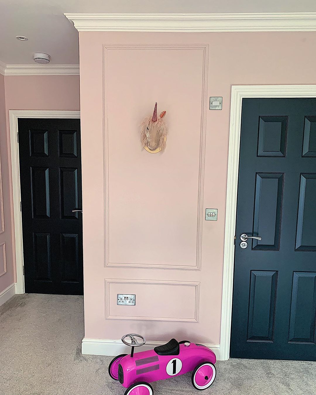 Zira Carpet Grey Bedroom