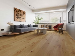 Heartwood Oak Classic Brushed & Matt Lacquered