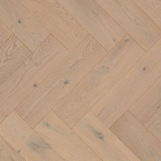 Heartwood Oak Herringbone Whisp Brushed and Matt Lacquered