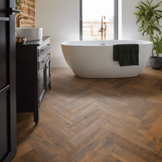 Van Gogh Herringbone Antique French Oak