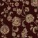 Oban Bordeaux Floral Carpet