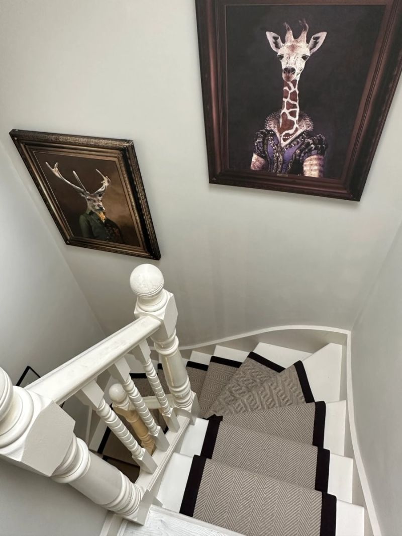 John Lewis Flatweave Carpet Sand Chevron