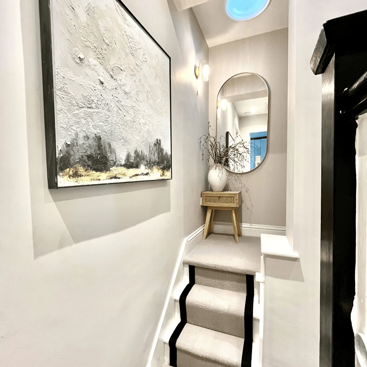 Seville - Parchment Cobble Beige Stairs