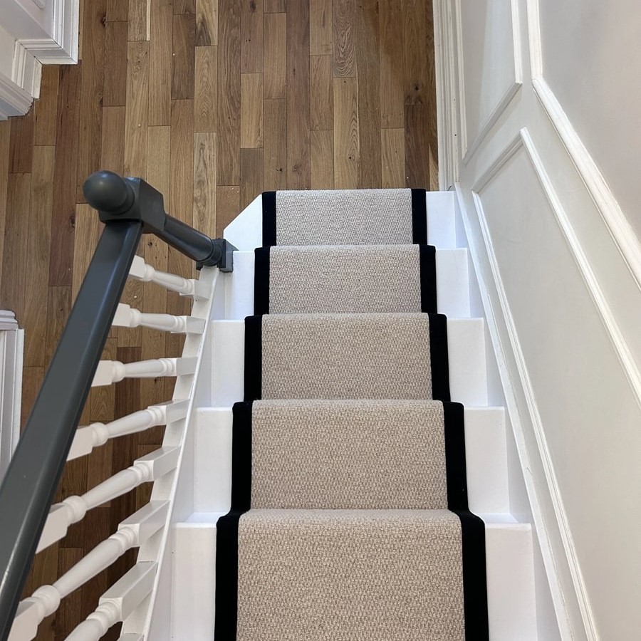 Coco - Porcelain Weave Beige Stairs