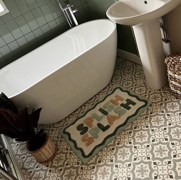 Cher - Sorrento Grey Grey Bathroom