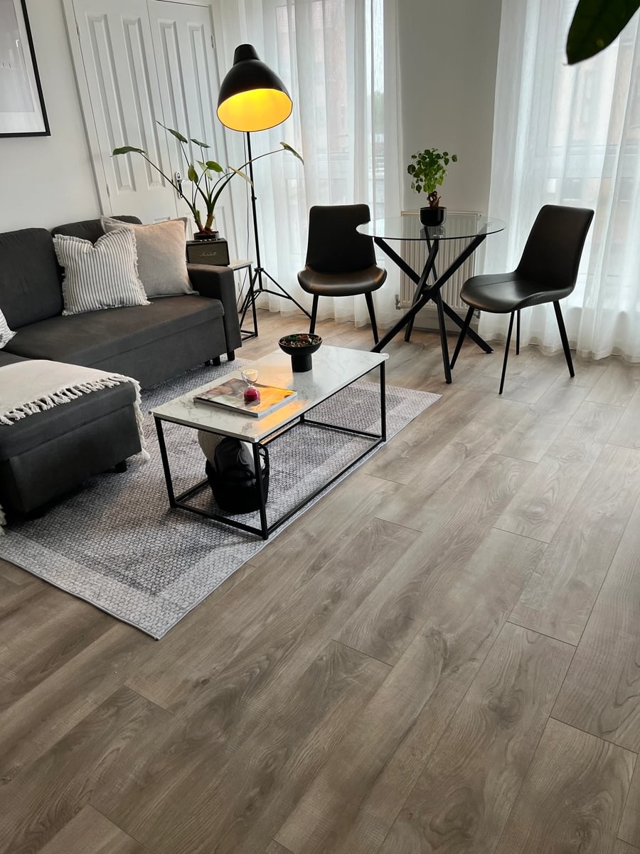 Kefe - Weathered Oak Beige Living Room